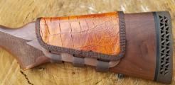 CheekRest by ITC Marksmanship Rifle Cheek Pad Hornback Rustic Leather 